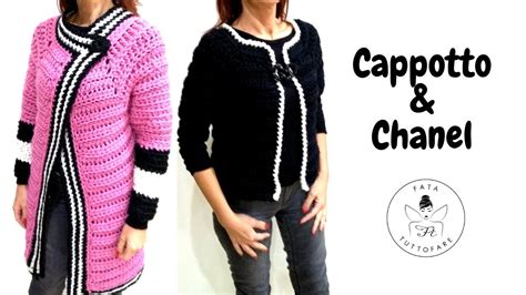 TUTORIAL: Cappotto & Chanel/ abrigo de ganchillo  